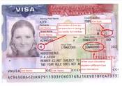 visa sample